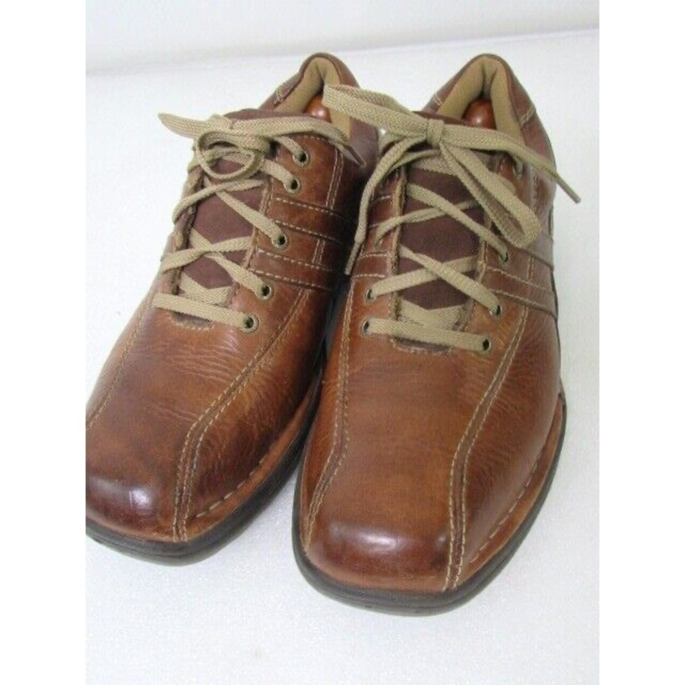 Eastland 1507‎ Shoes Men Bicycle Toe Brown Leather US Size 9D